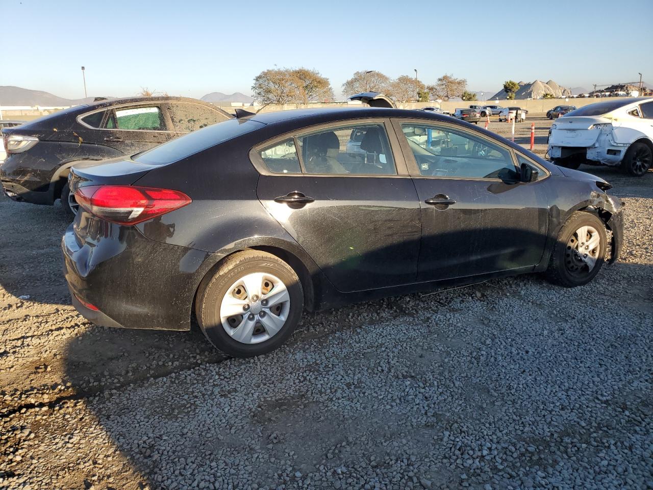 2017 KIA Forte VIN 3KPFL4A71HE027313 Copart auction photo, front end damage thumbnail 3