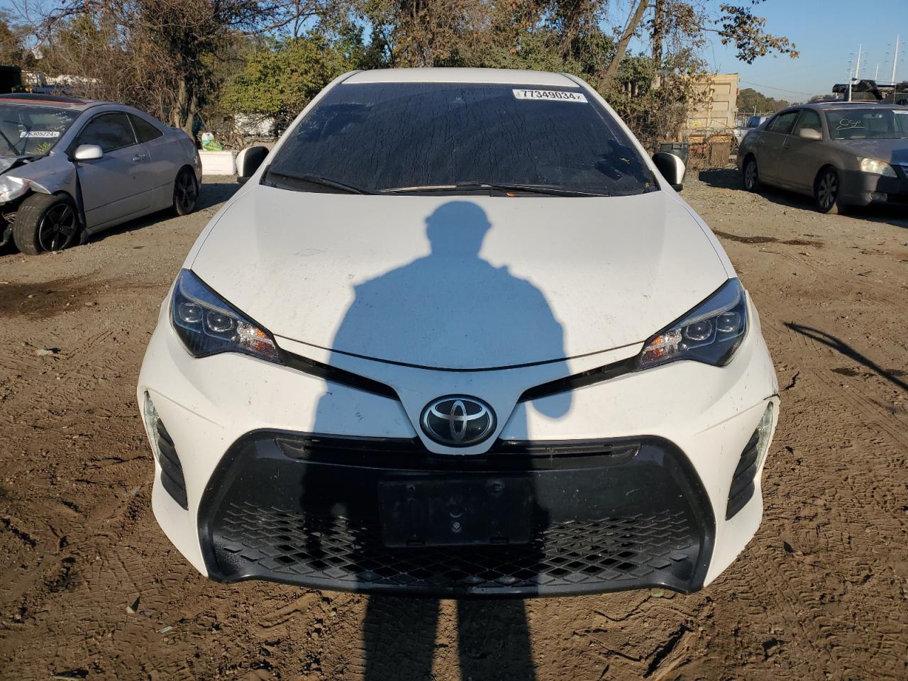 2018 Toyota Corolla VIN 2T1BURHE7JC039306 Copart auction photo, rear end / minor dent/scratches damage thumbnail 5