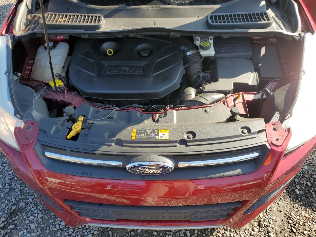 2013 Ford Escape VIN 1FMCU0G91DUC83847 Copart auction photo, side damage thumbnail 13