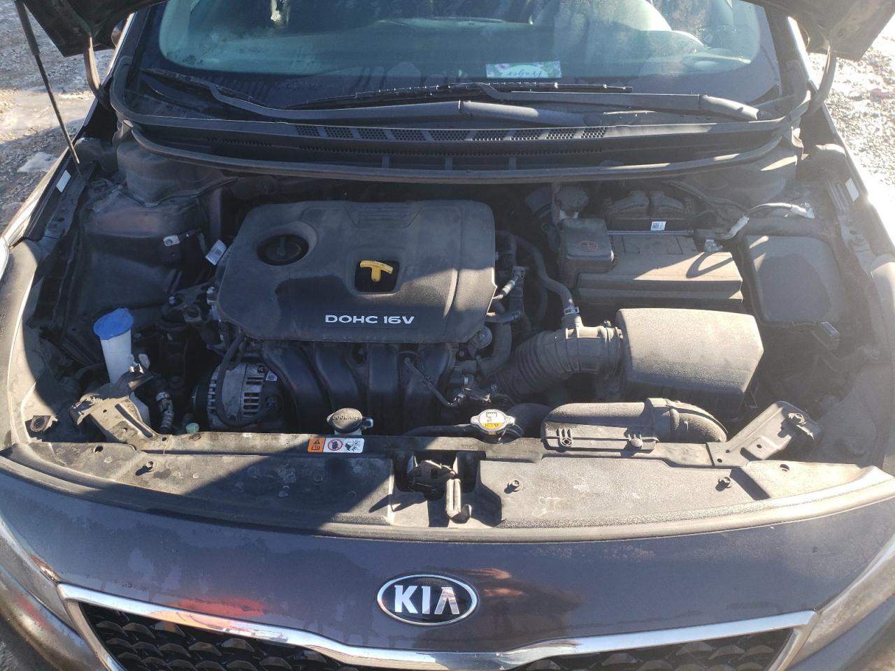 2018 KIA Forte VIN 3KPFK4A70JE226930 Copart auction photo, rear end / minor dent/scratches damage thumbnail 11