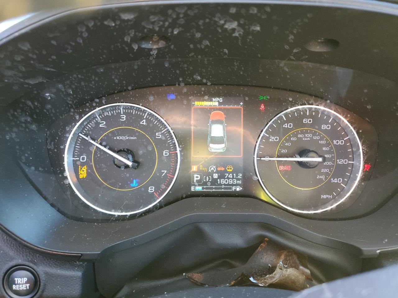 2021 Subaru XV VIN JF2GTHSC6MH330035 Copart auction photo, all over damage thumbnail 9