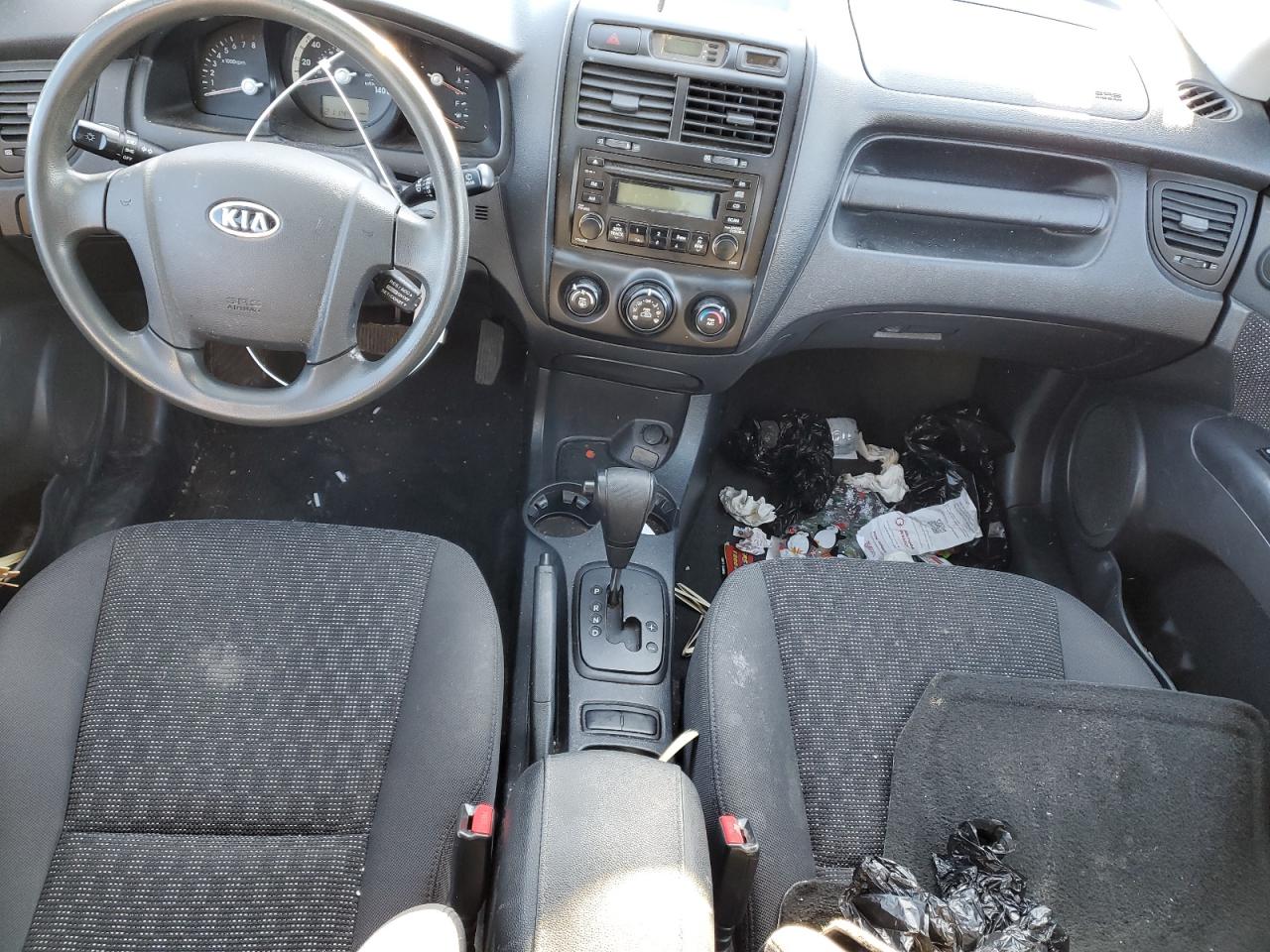 2007 KIA Sportage VIN KNDJF724677426143 Copart auction photo, front end damage thumbnail 8