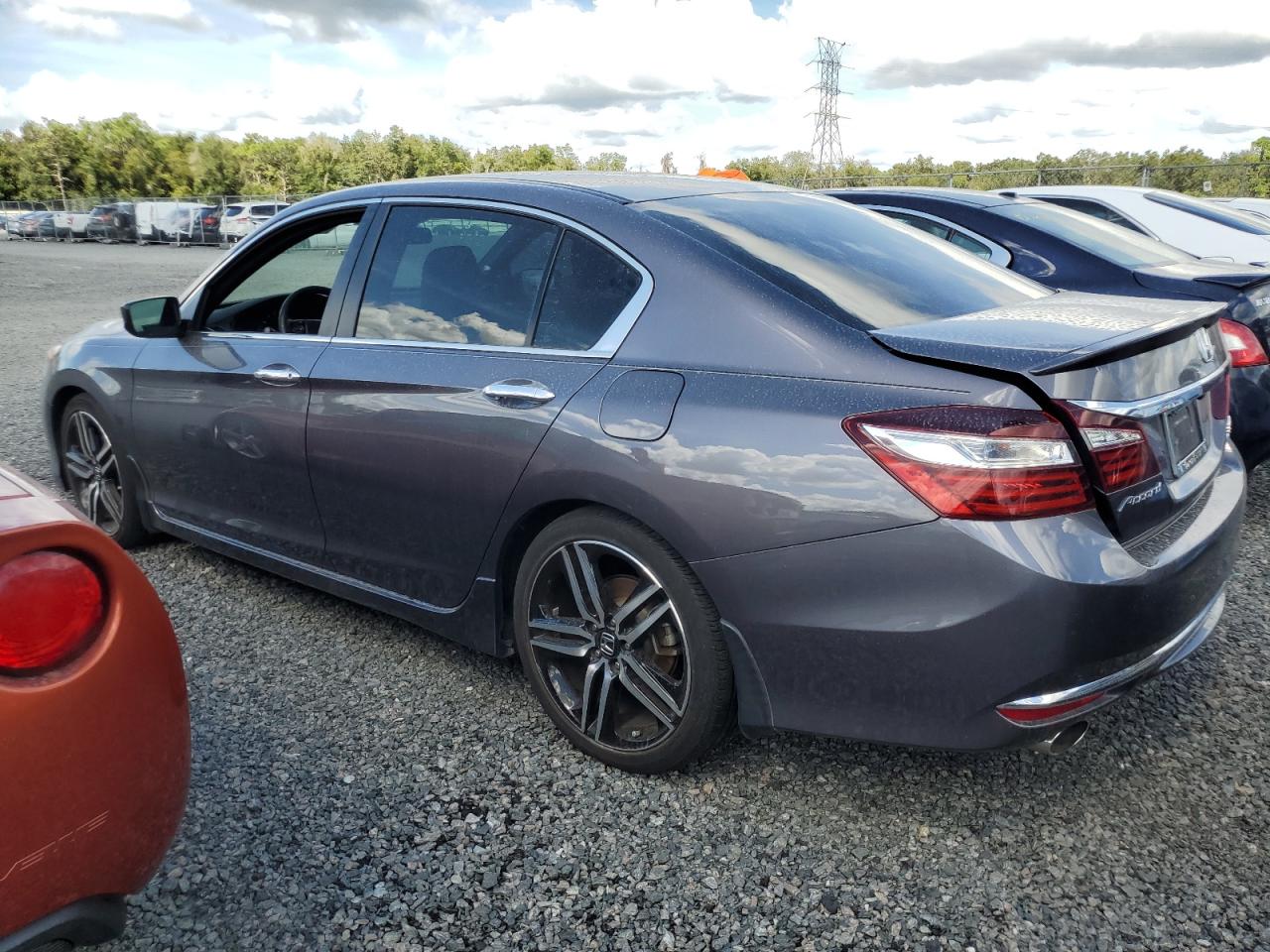 2017 Honda Accord VIN 1HGCR2F1XHA024148 Copart auction photo, water/flood damage thumbnail 2