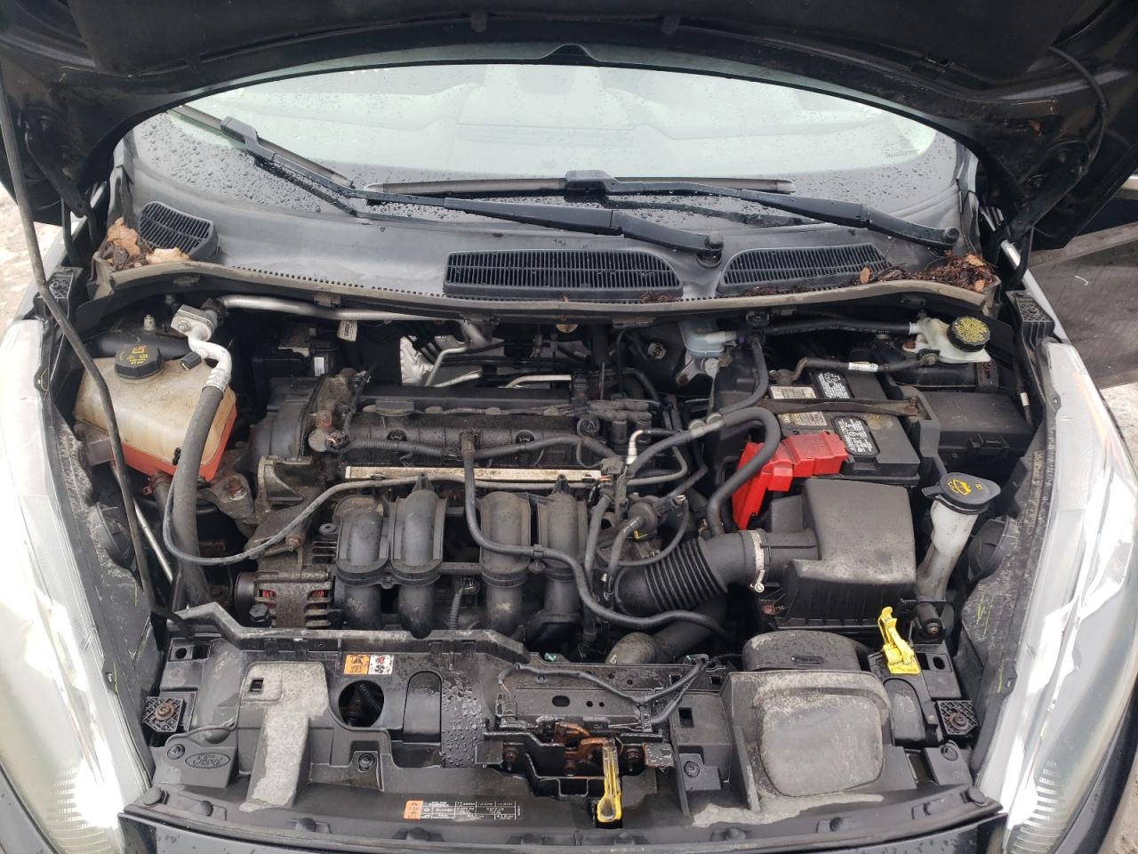 2016 Ford Fiesta VIN 3FADP4BJ7GM161873 Copart auction photo, side damage thumbnail 11