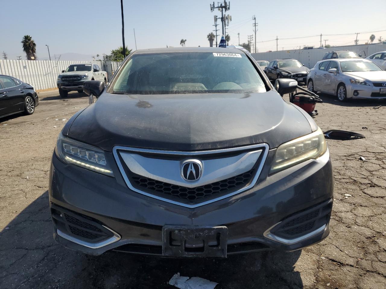 2016 Acura RDX VIN 5J8TB4H52GL025684 Copart auction photo, all over damage thumbnail 5
