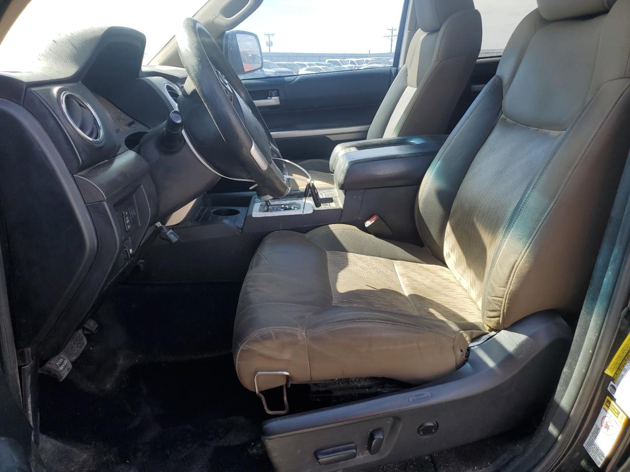 2014 Toyota Tundra VIN 5TFDW5F16EX331063 Copart auction photo, front end / side damage thumbnail 7