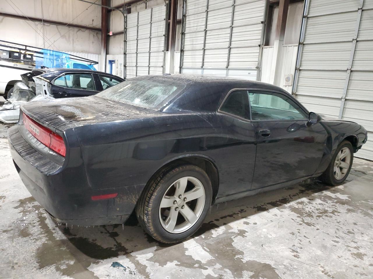 2014 Dodge Challenger VIN 2C3CDYAG8EH137397 Copart auction photo, front end / side damage thumbnail 3