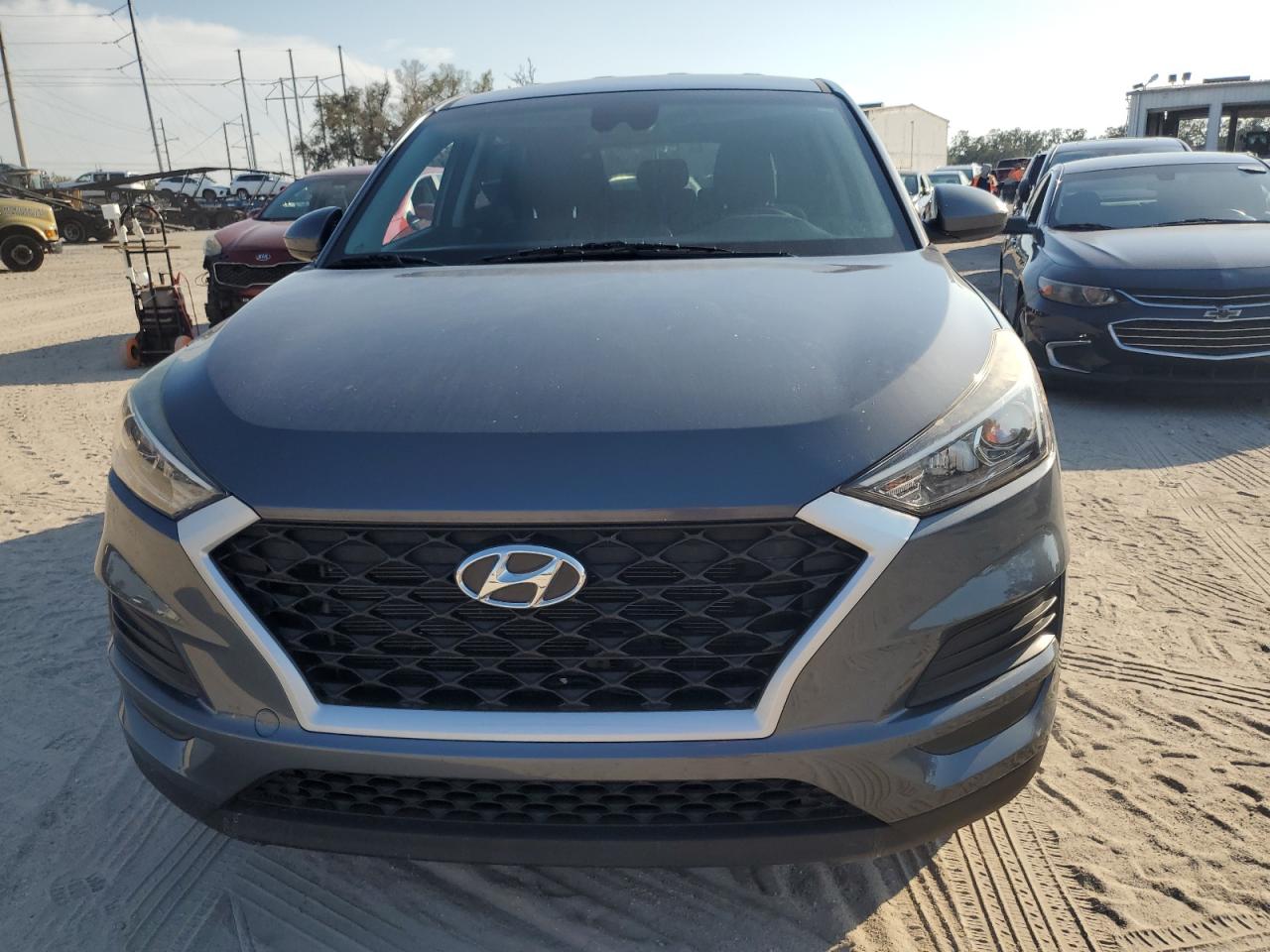 2019 Hyundai Tucson VIN KM8J23A44KU071212 Copart auction photo, rear end / side damage thumbnail 5