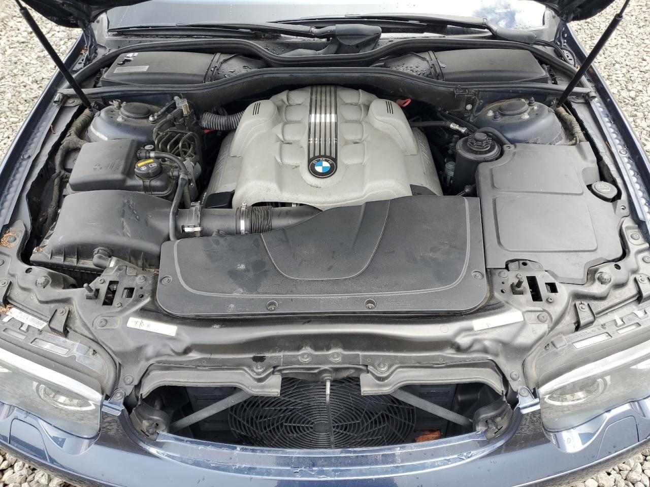 2003 BMW 7er VIN WBAGL63443DP62958 Copart auction photo, all over damage thumbnail 11