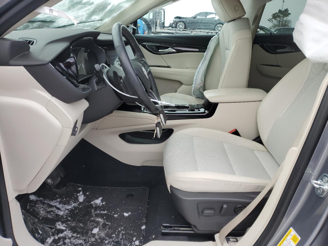 2021 Buick Envision VIN LRBFZMR48MD066211 Copart auction photo, side damage thumbnail 7