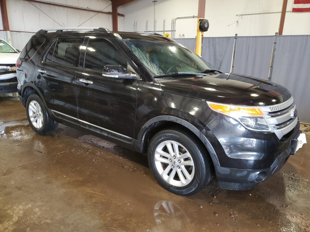 2014 Ford Explorer VIN 1FM5K8D85EGC45465 Copart auction photo, top/roof damage thumbnail 4
