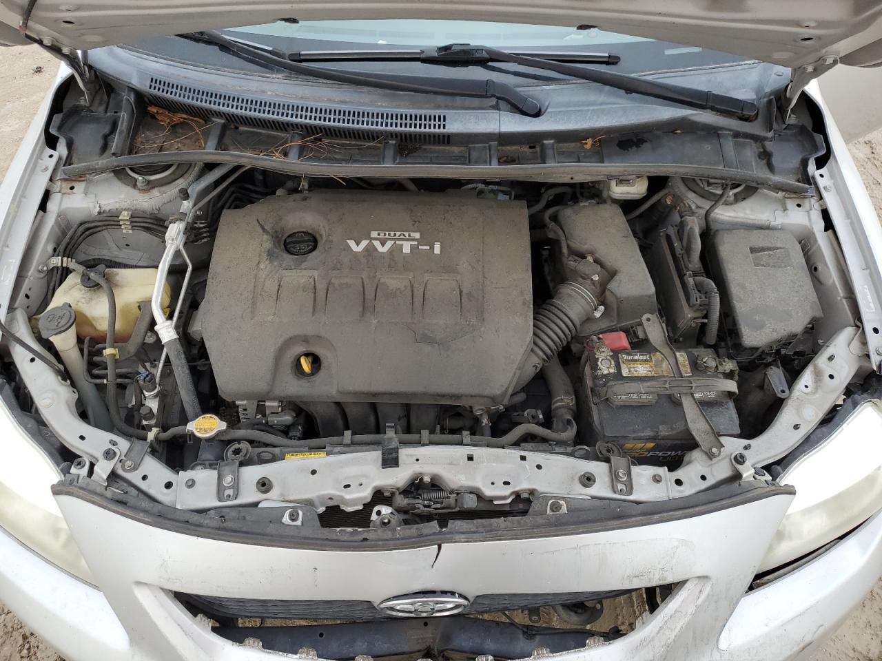 2010 Toyota Corolla VIN 1NXBU4EE6AZ359528 Copart auction photo, front end / rear end damage thumbnail 11