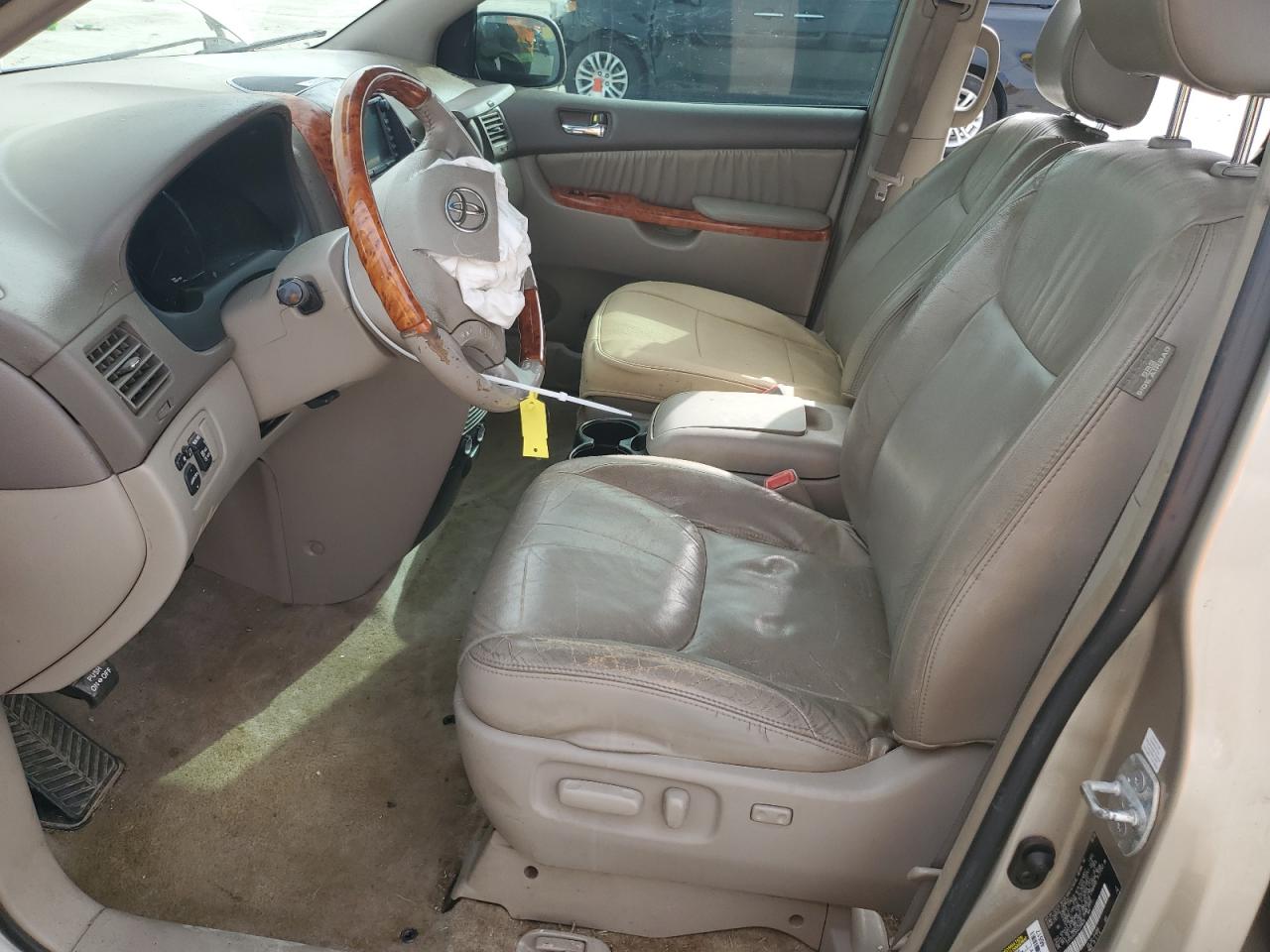 2010 Toyota Sienna VIN 5TDYK4CC6AS299678 Copart auction photo, front end damage thumbnail 7