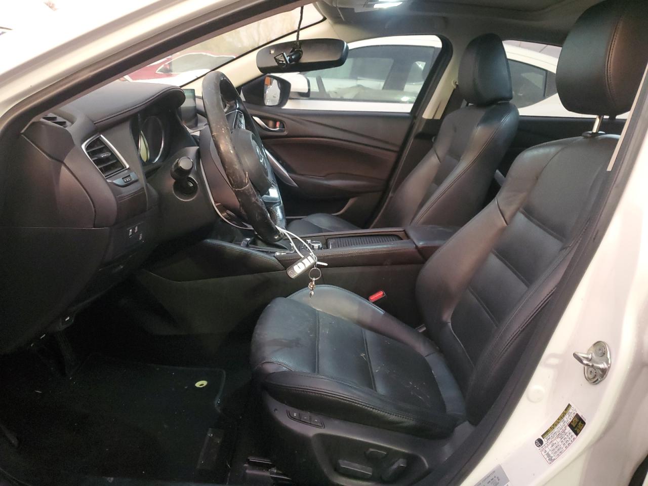 2017 Mazda 6 VIN JM1GL1W51H1110723 Copart auction photo, front end damage thumbnail 7