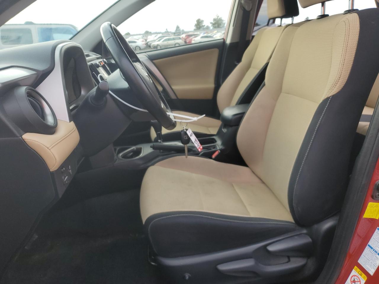 2016 Toyota RAV 4 VIN JTMRFREV0GJ077454 Copart auction photo, side / rear end damage thumbnail 7