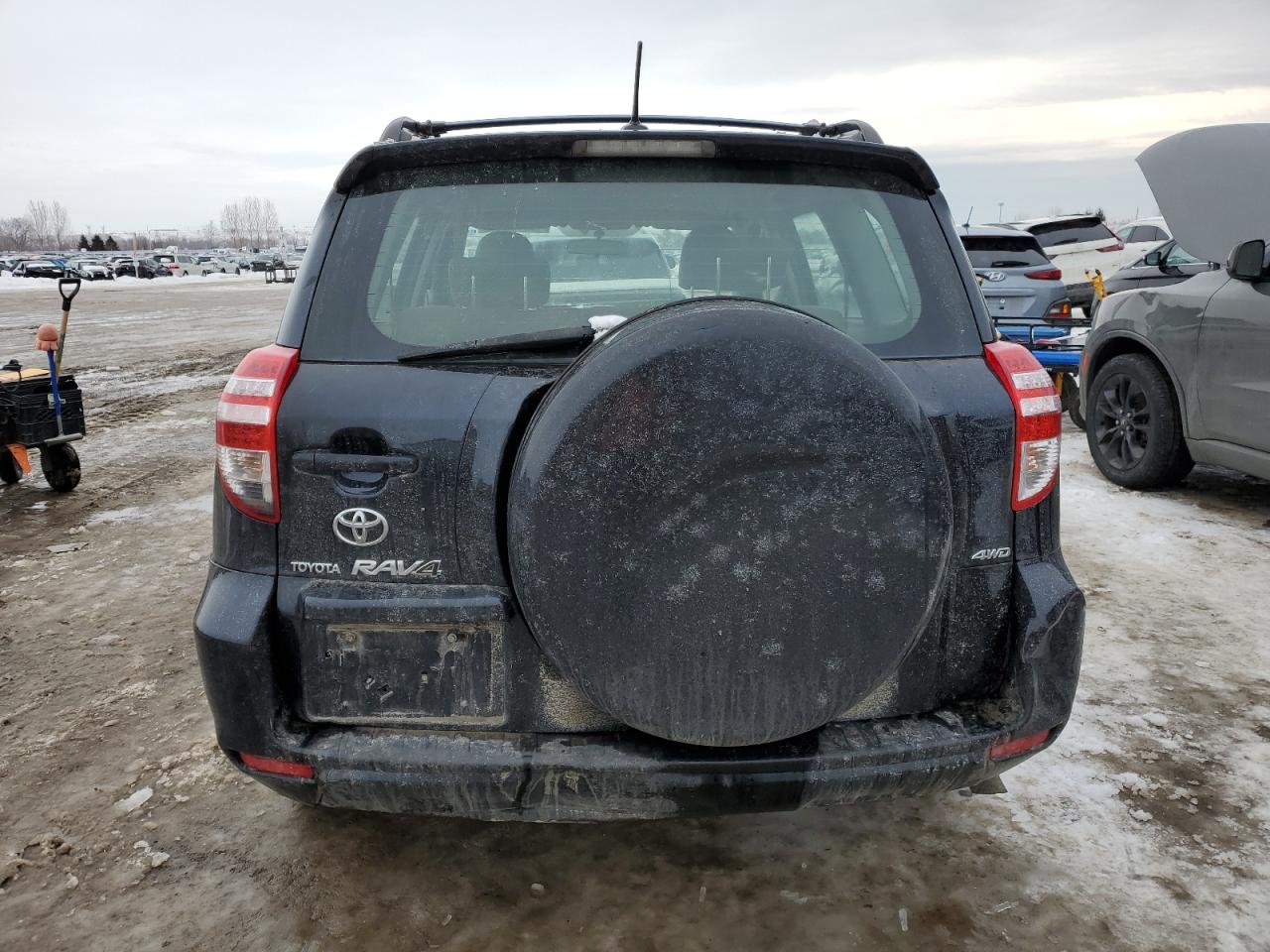 2010 Toyota RAV 4 VIN 2T3BF4DV3AW031356 Copart auction photo, front end / undercarriage damage thumbnail 6