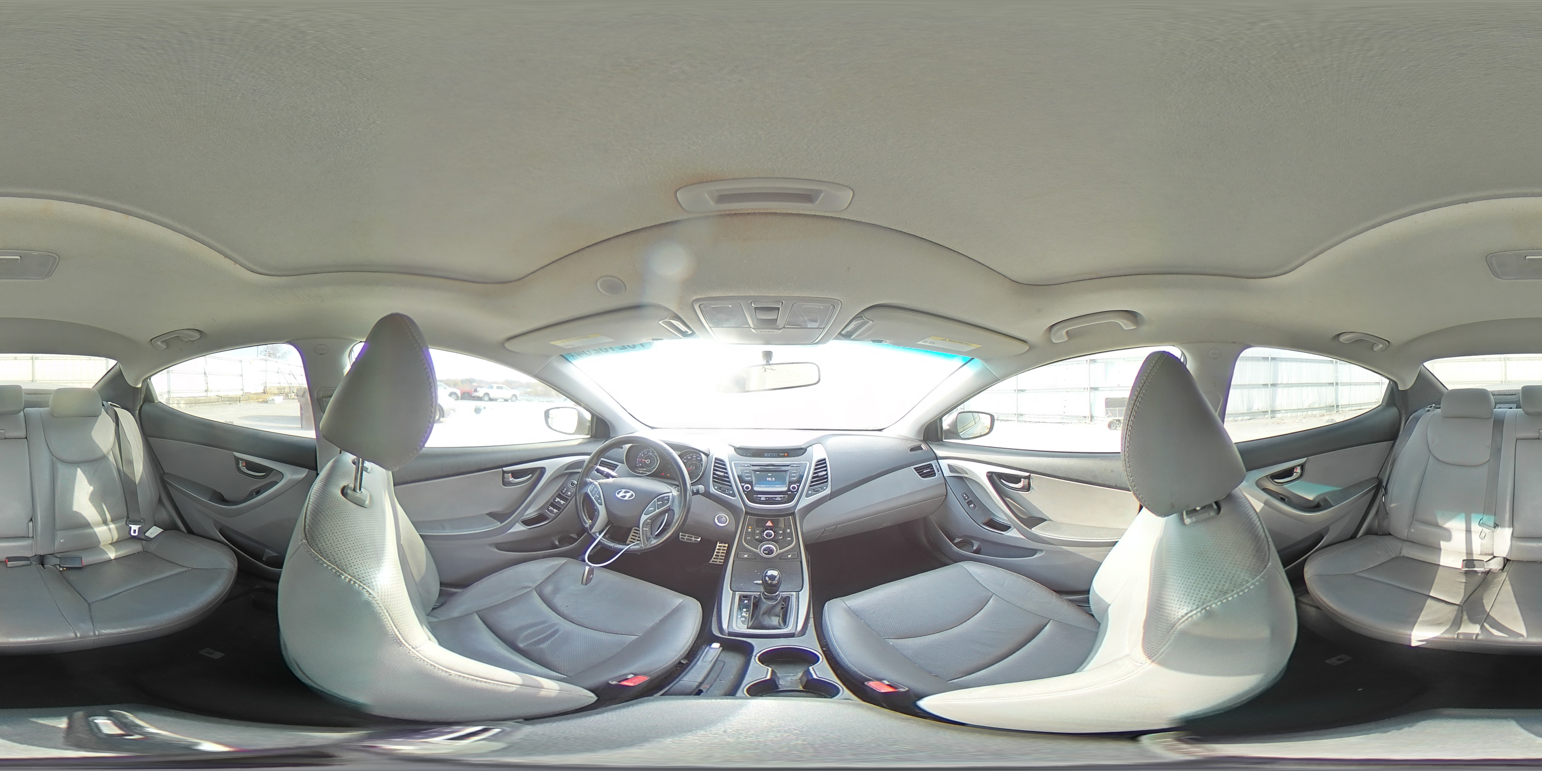 2015 Hyundai Elantra VIN KMHDH4AH0FU358217 Copart auction photo, front end / minor dent/scratches damage thumbnail 13