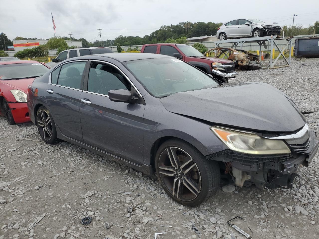 2016 Honda Accord VIN 1HGCR2F54GA116891 Copart auction photo, front end damage thumbnail 4
