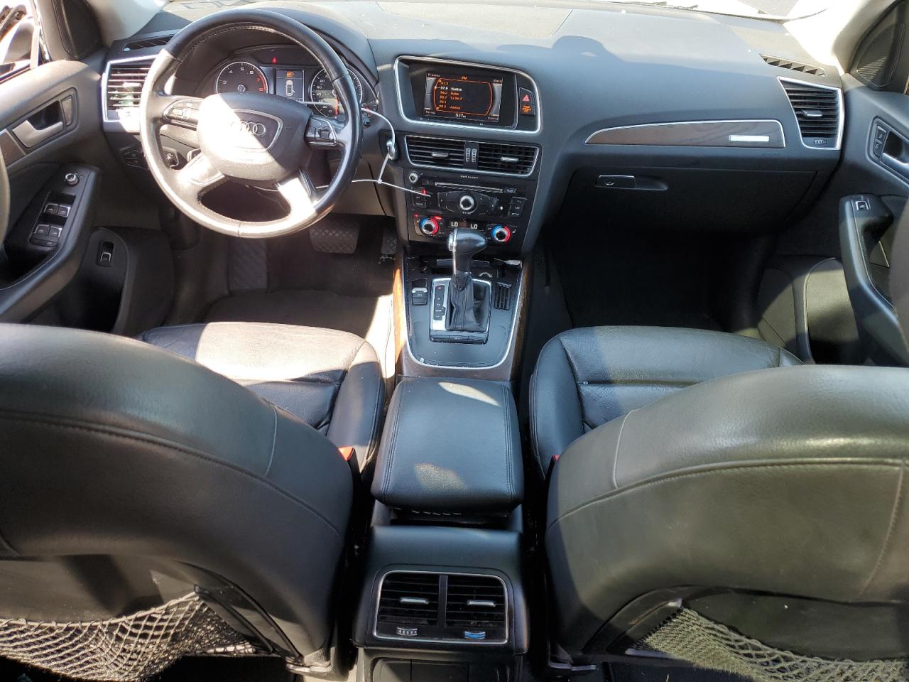 2014 Audi Q5 VIN WA1CFAFP2EA012345 Copart auction photo, side / front end damage thumbnail 8