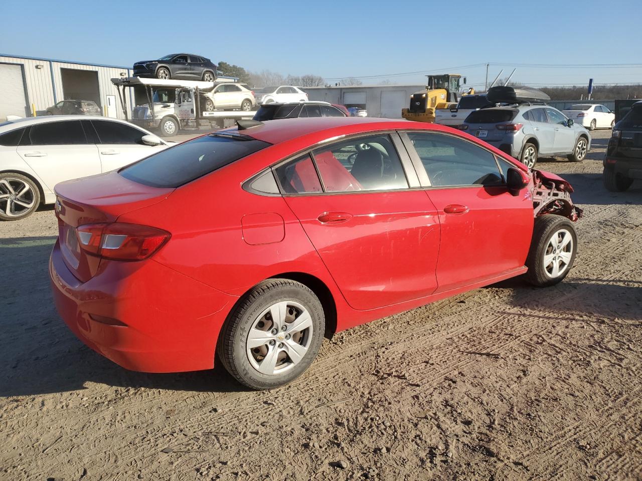 2018 Chevrolet Cruze VIN 1G1BC5SM9J7248147 Copart auction photo, front end damage thumbnail 3