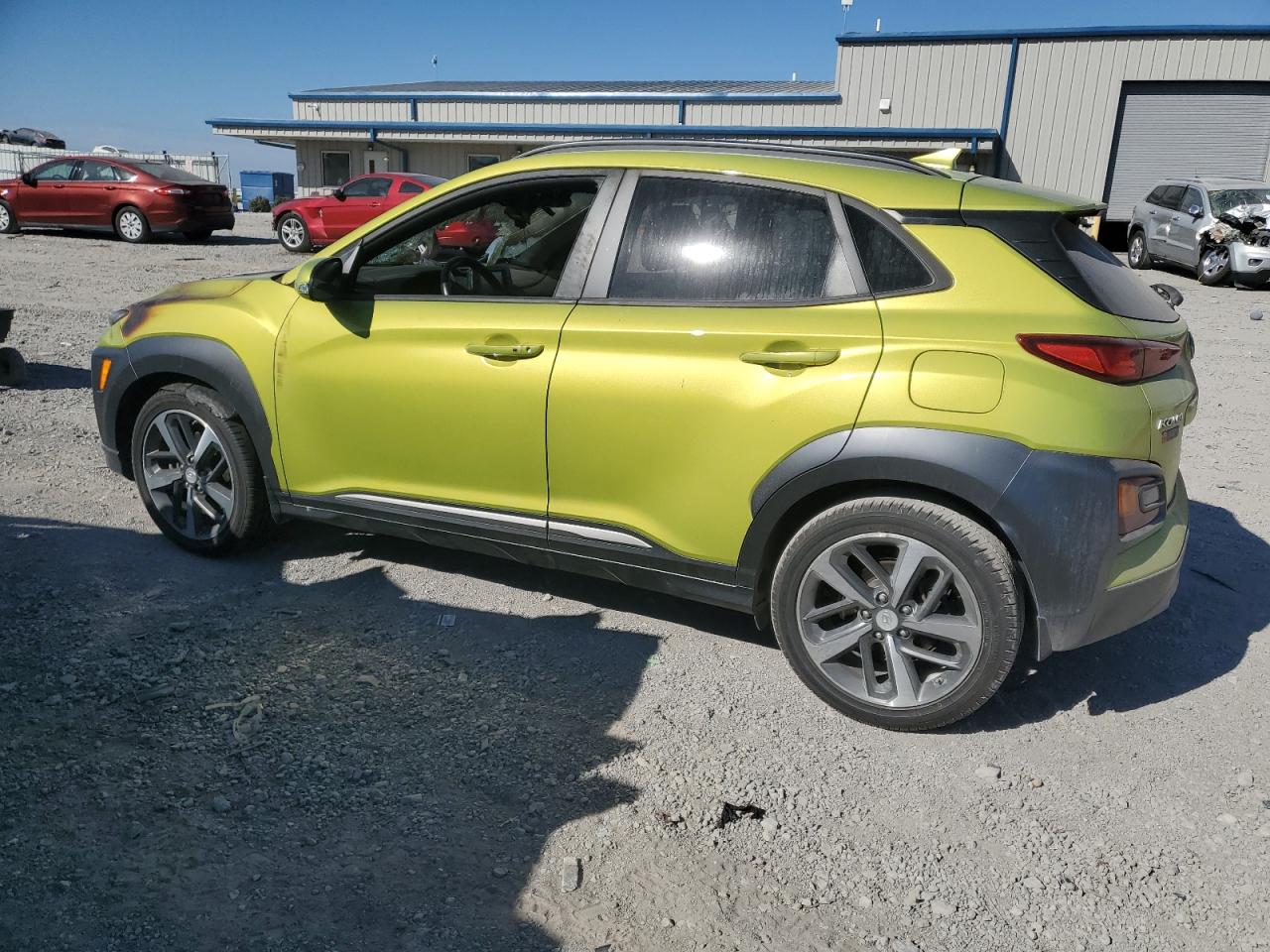 2019 Hyundai Kona VIN KM8K33A50KU234514 Copart auction photo, burn / front end damage thumbnail 2