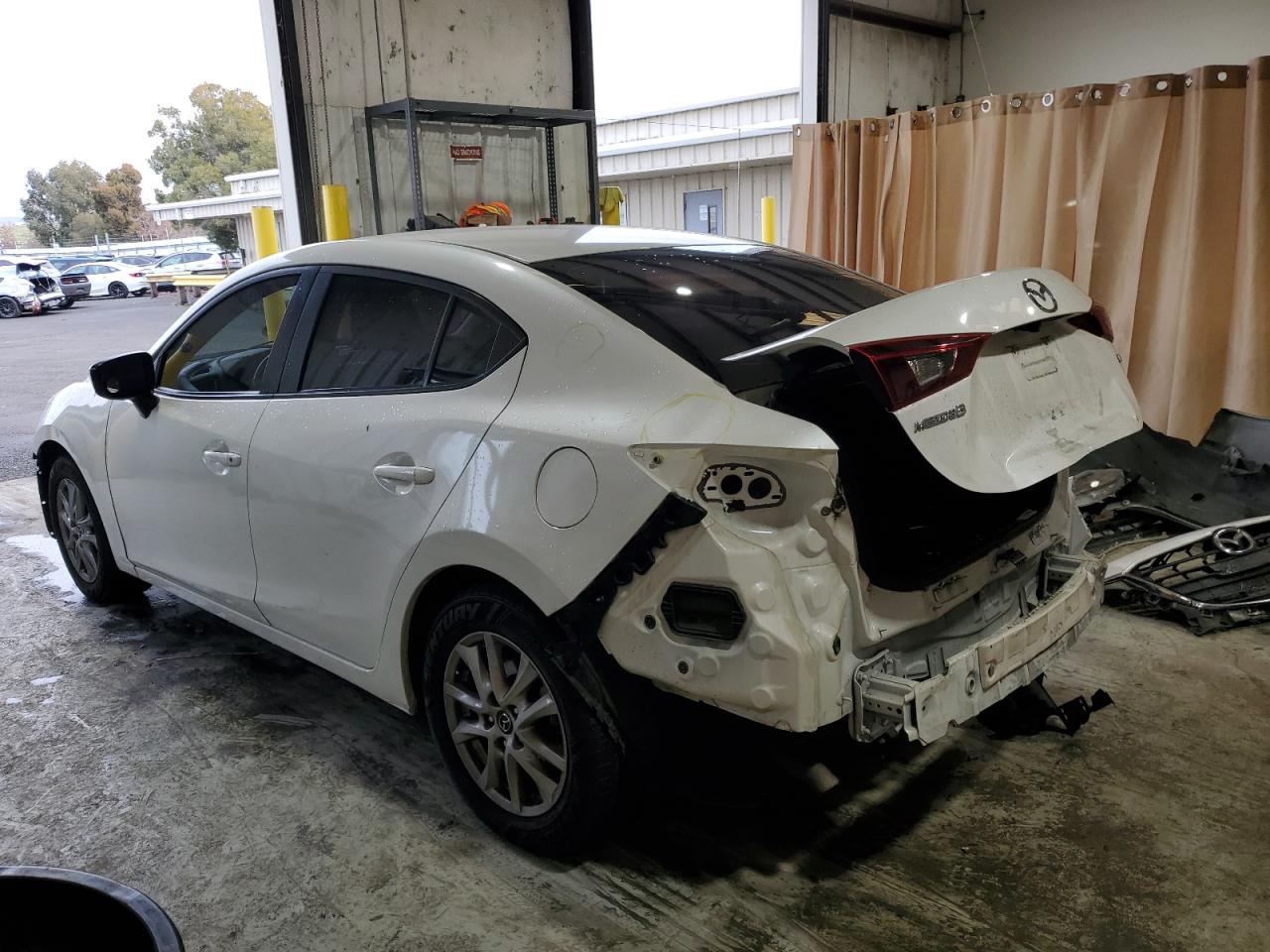 2016 Mazda 3 VIN JM1BM1T70G1319432 Copart auction photo, all over damage thumbnail 2