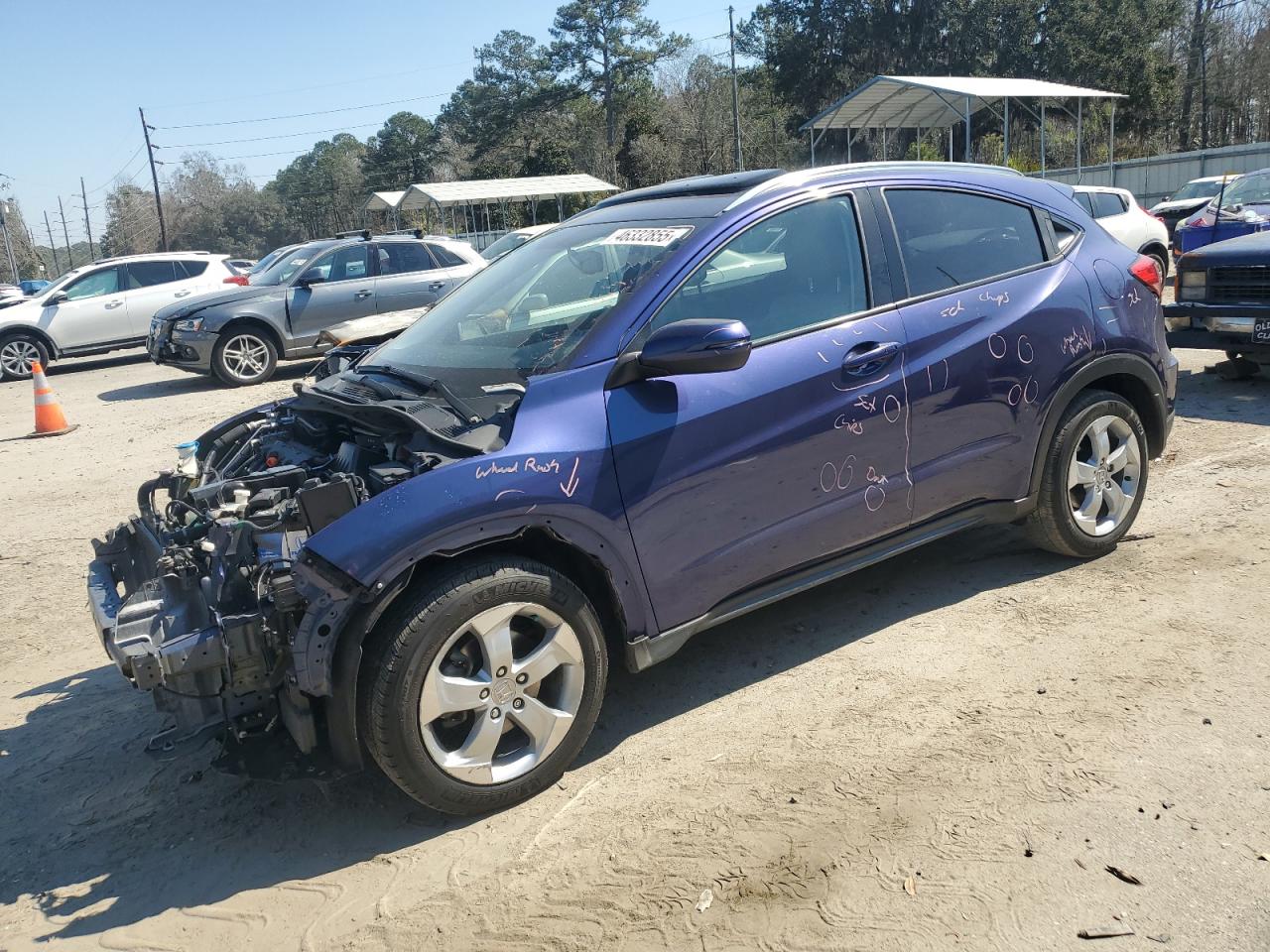 2016 Honda HR-V VIN 3CZRU5H7XGM746984