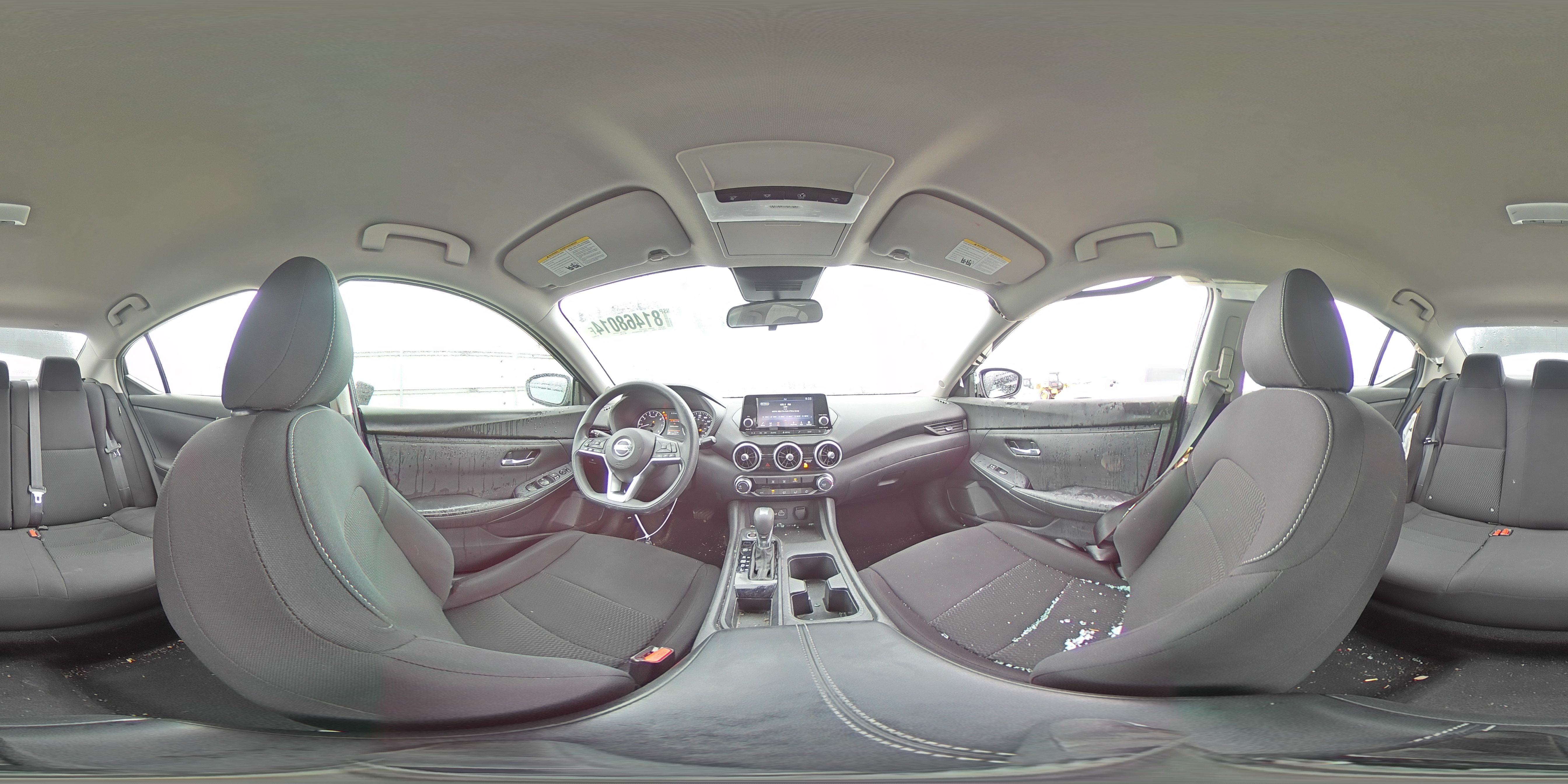 2022 Nissan Sentra VIN 3N1AB8BV9NY277882 Copart auction photo, side damage thumbnail 12