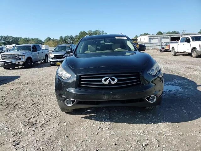 2015 Infiniti QX70 VIN JN8CS1MU1FM380112 Copart auction photo, side damage thumbnail 12