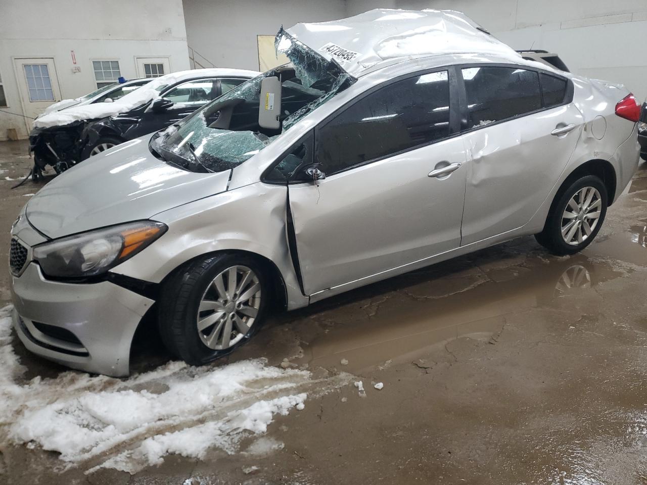 2014 KIA Forte VIN KNAFX4A65E5063294 - Copart auction photo