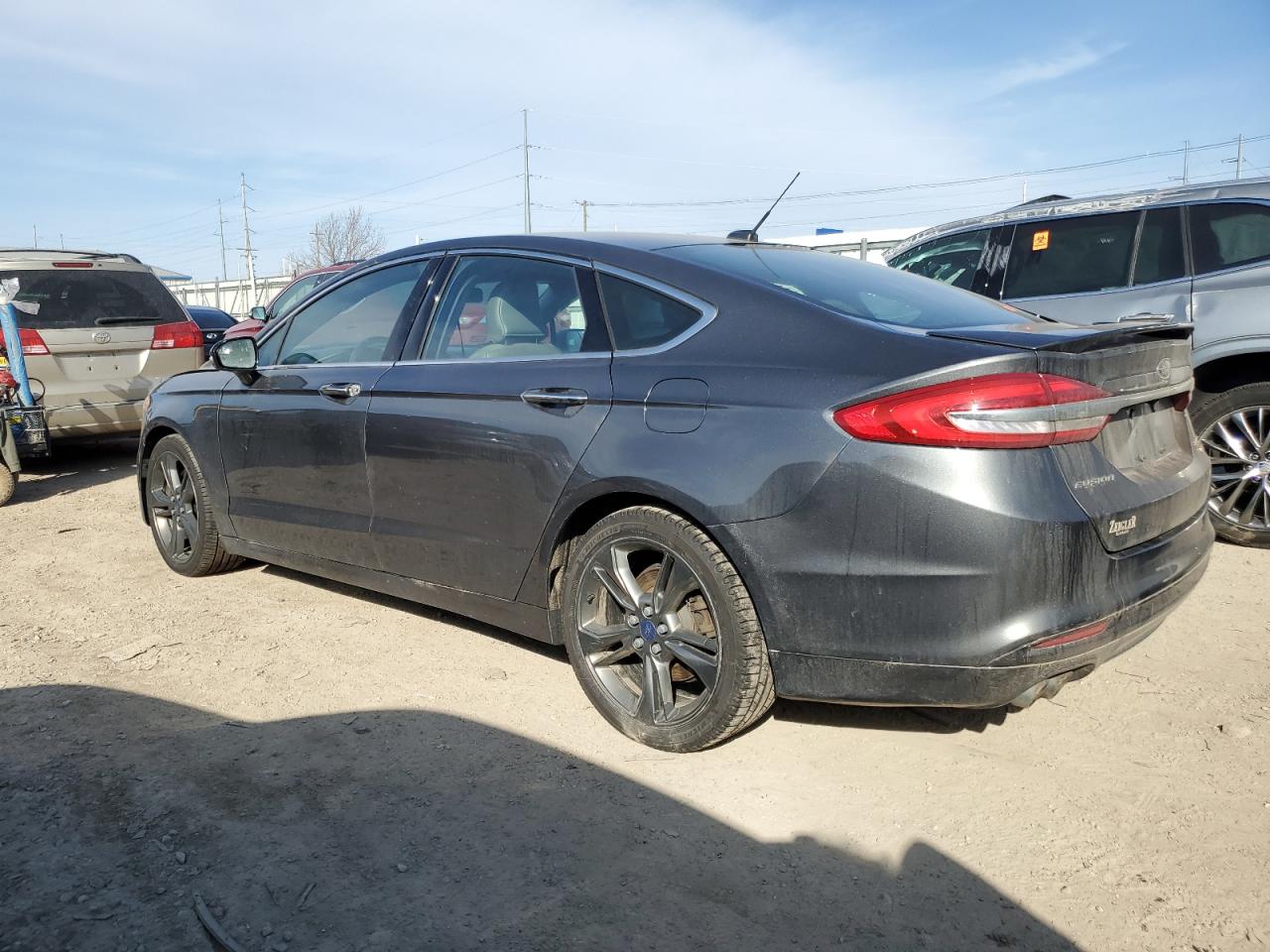 2017 Ford Fusion VIN 3FA6P0VP4HR177339 Copart auction photo, front end / side damage thumbnail 2