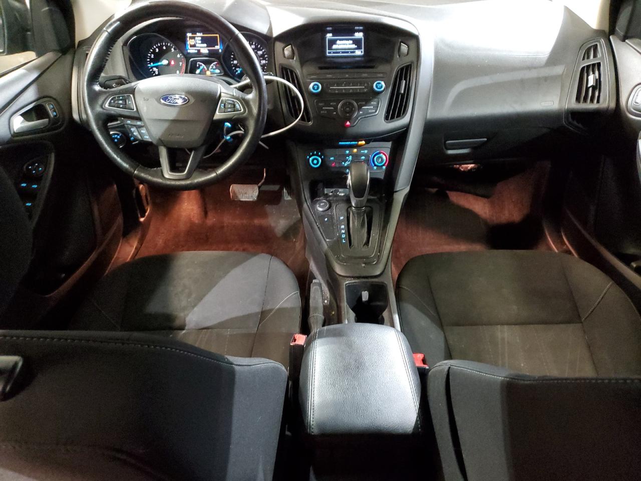 2017 Ford Focus VIN 1FADP3K24HL321603 Copart auction photo, front end / side damage thumbnail 8
