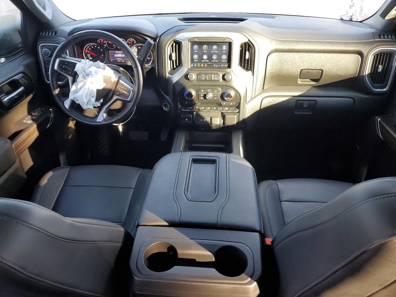 2021 Chevrolet Silverado VIN 3GCUYEEL5MG345911 Copart auction photo, front end damage thumbnail 8