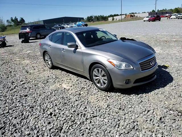 2013 Infiniti M VIN JN1BY1AP3DM510590 Copart auction photo, front end damage thumbnail 14