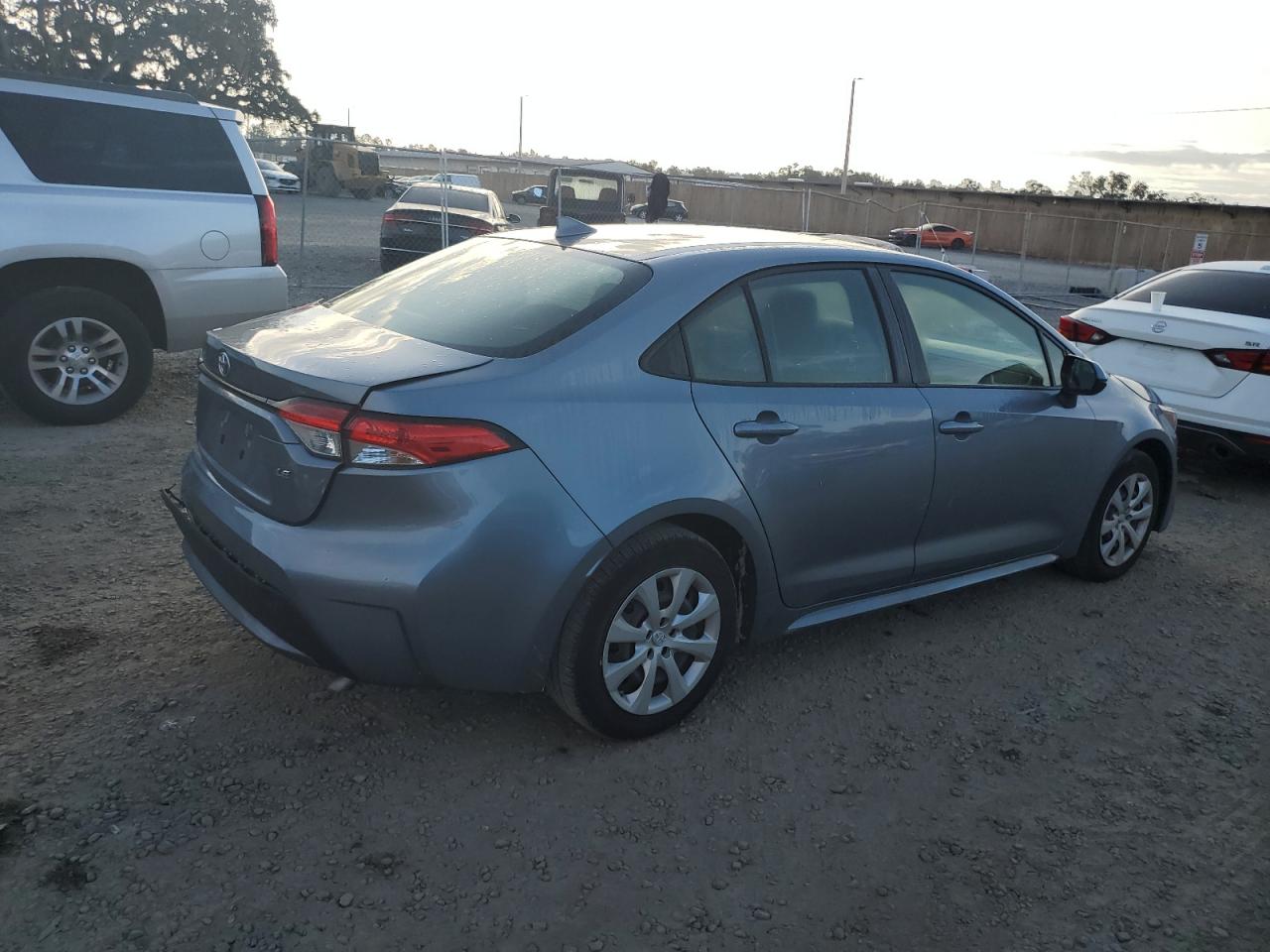 2022 Toyota Corolla VIN JTDEPMAE2NJ211138 Copart auction photo, rear end damage thumbnail 3