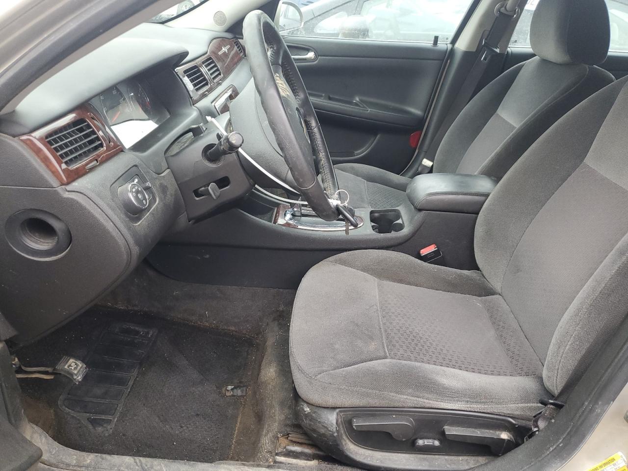 2010 Chevrolet Impala VIN 2G1WB5EN9A1246064 Copart auction photo, front end / side damage thumbnail 7