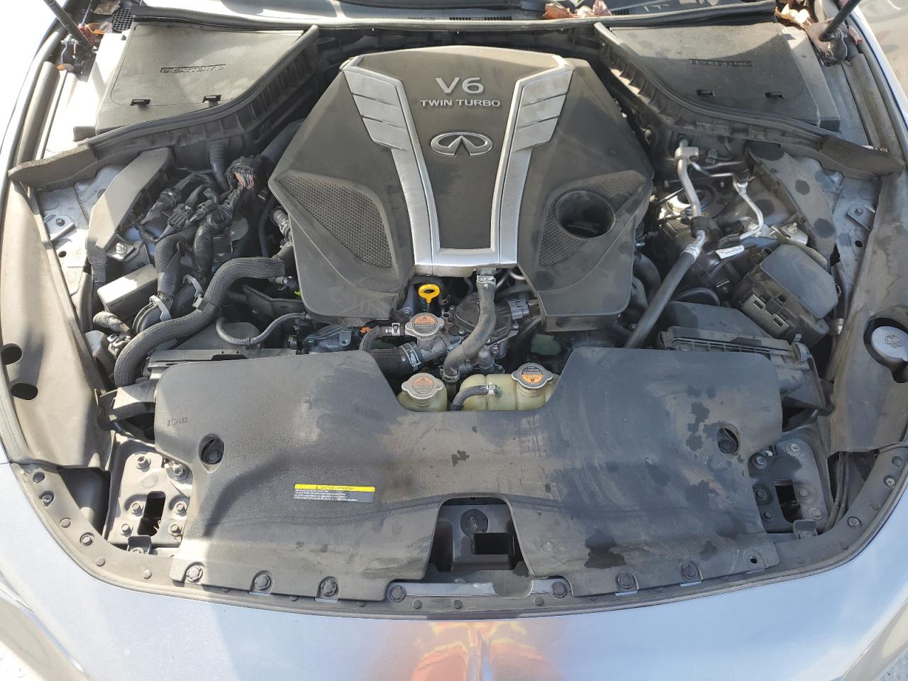 2018 Infiniti Q60 VIN JN1EV7EL2JM392754 Copart auction photo, front end damage thumbnail 11