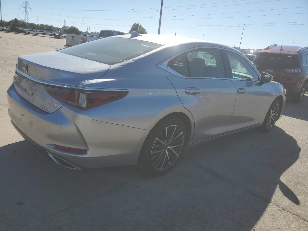 2022 Lexus ES VIN 58ADZ1B19NU112609 Copart auction photo, hail / minor dent/scratches damage thumbnail 3