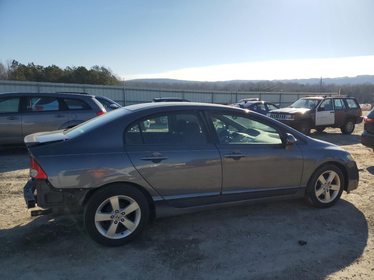 2009 Honda Civic VIN 2HGFA16649H340187 Copart auction photo, rear end damage thumbnail 3
