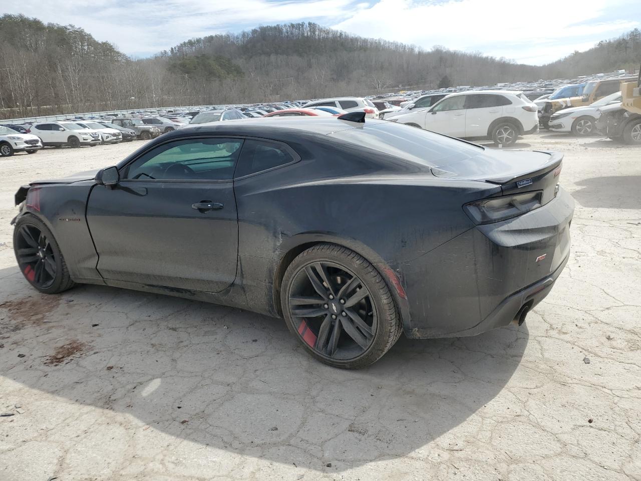 2018 Chevrolet Camaro VIN 1G1FB1RX2J0113114 Copart auction photo, front end damage thumbnail 2
