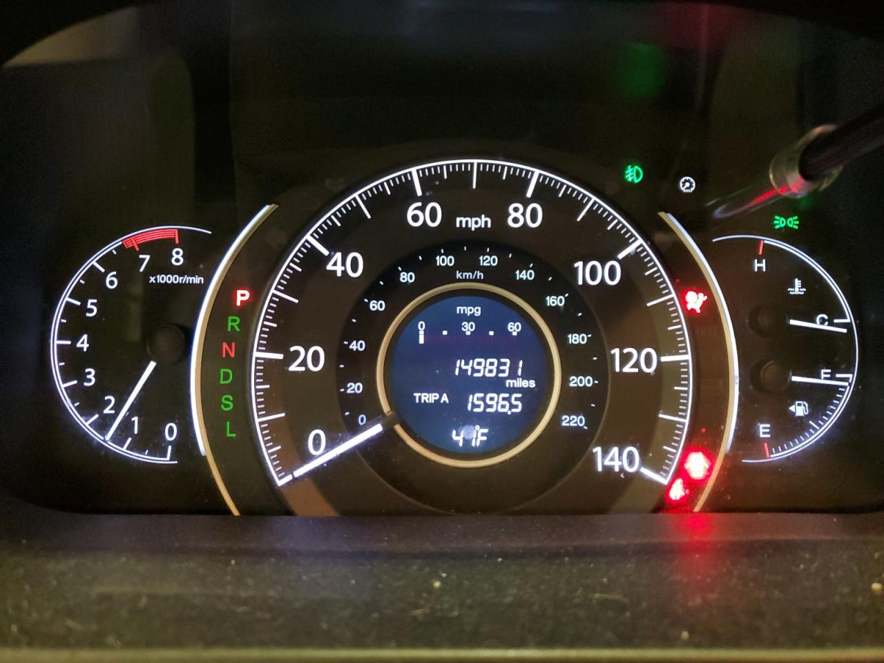 2015 Honda CR-V VIN 5J6RM4H76FL003393 Copart auction photo, side damage thumbnail 9