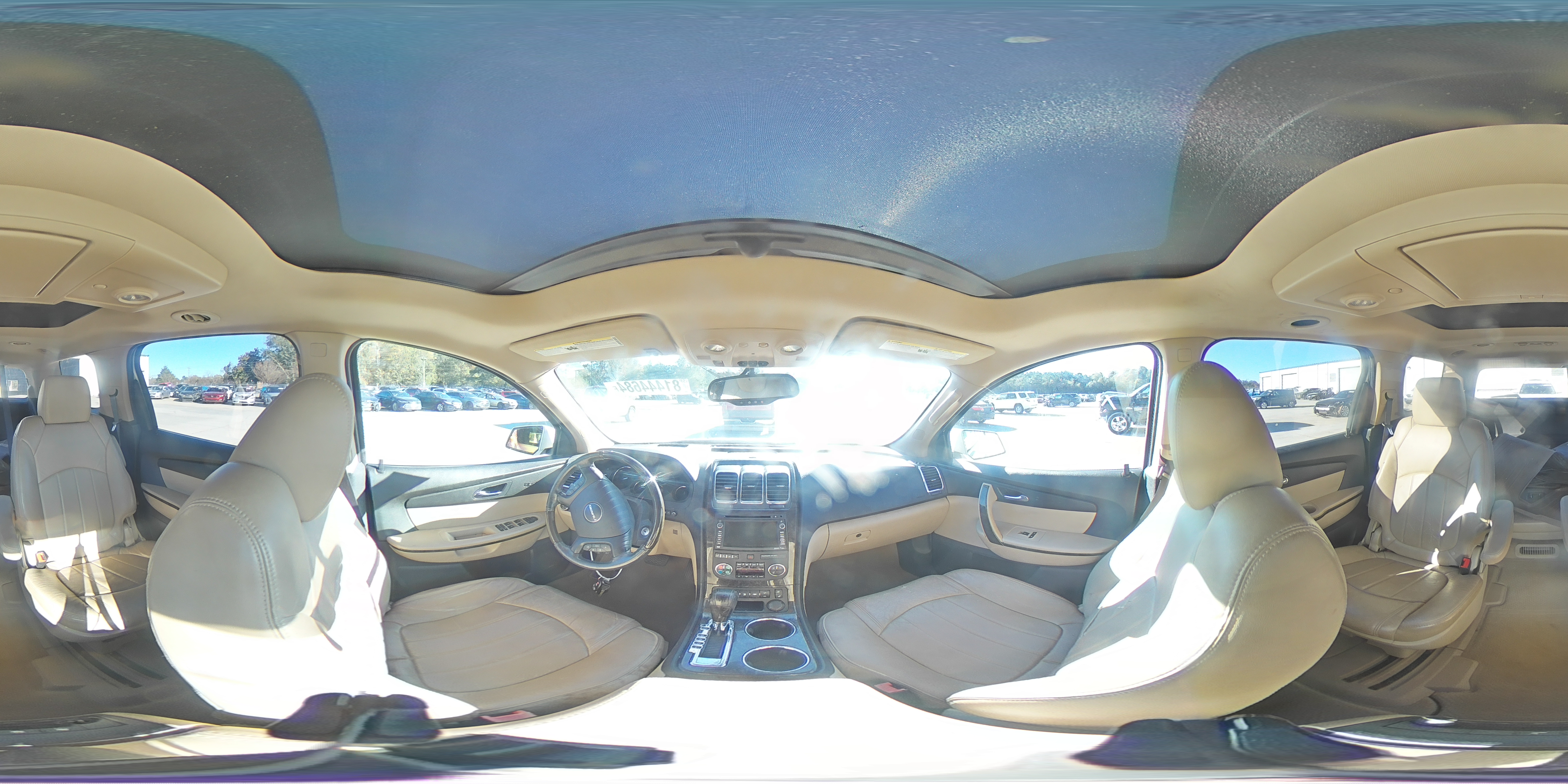 2011 GMC Acadia VIN 1GKKRTED1BJ391348 Copart auction photo, side damage thumbnail 13