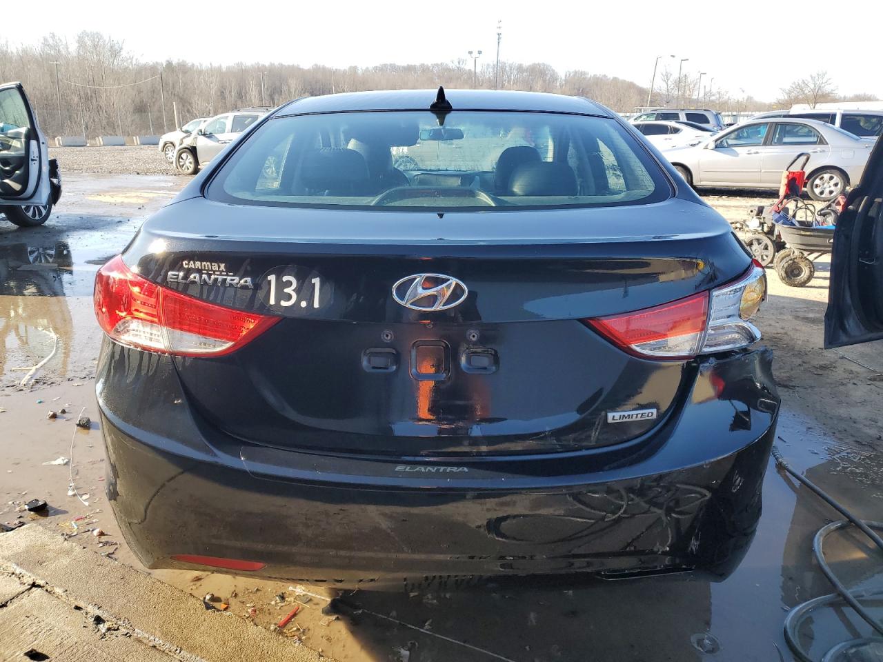 2013 Hyundai Elantra VIN 5NPDH4AE1DH327494 Copart auction photo, all over / minor dent/scratches damage thumbnail 6