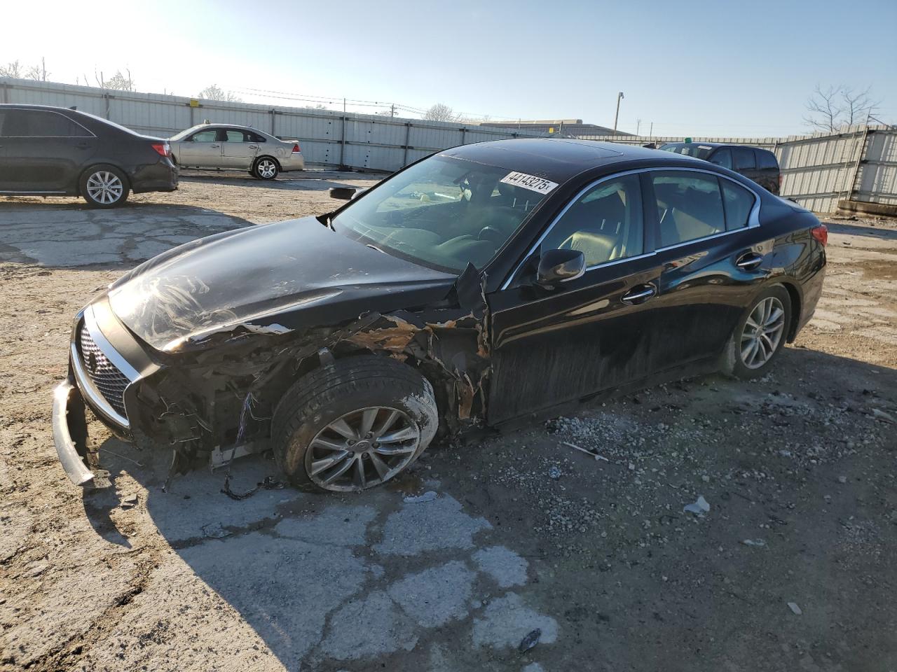 2014 Infiniti Q50 VIN JN1BV7AR4EM695666