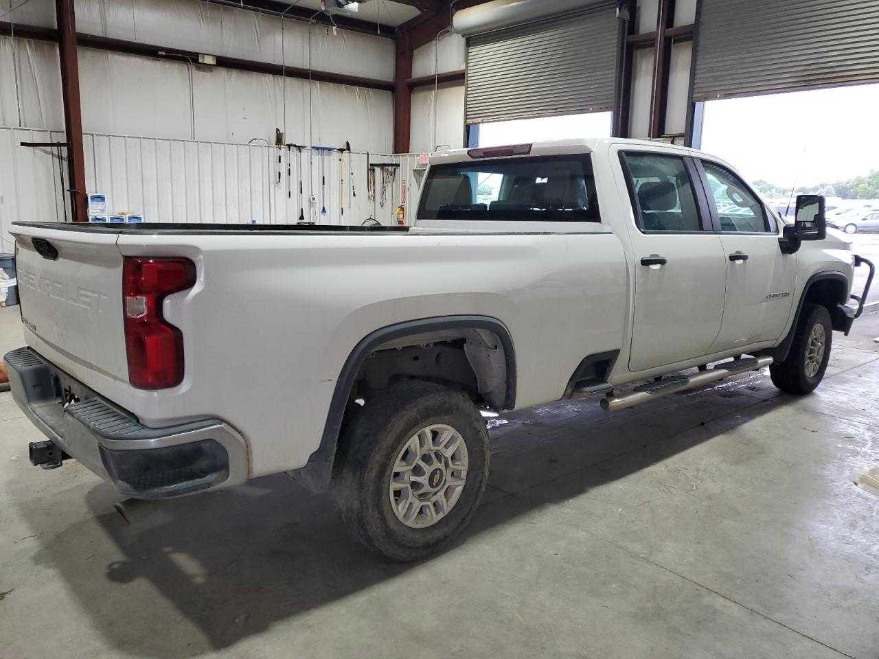 2021 Chevrolet Silverado VIN 1GC1YLE71MF266201 Copart auction photo, all over / top/roof damage thumbnail 3