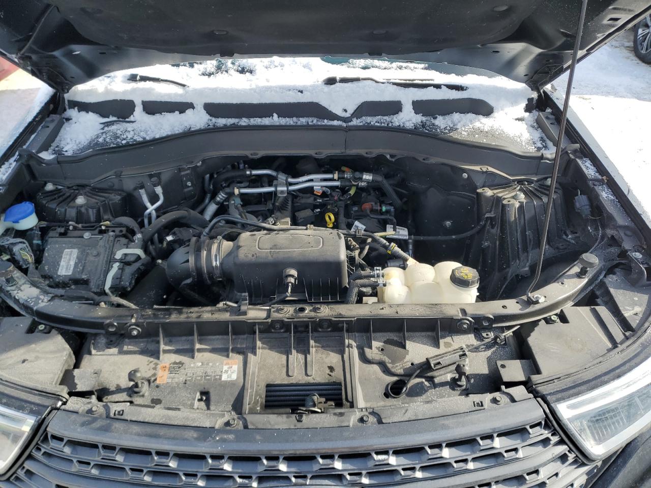 2021 Ford Explorer VIN 1FMSK8DHXMGB68822 Copart auction photo, side damage thumbnail 13