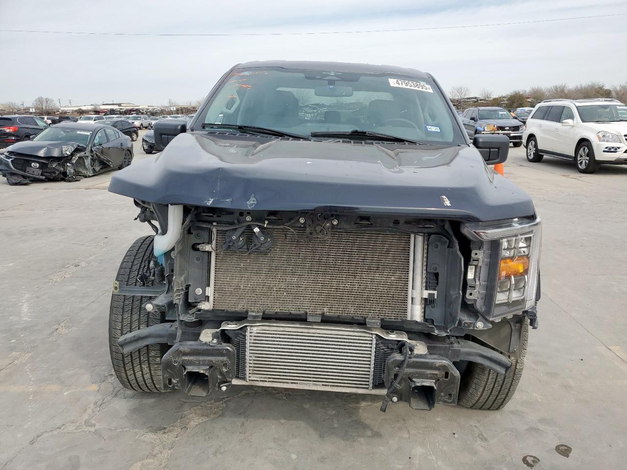 2023 Ford F-150 VIN 1FTEW1CP9PKD67061 Copart auction photo, front end / side damage thumbnail 5