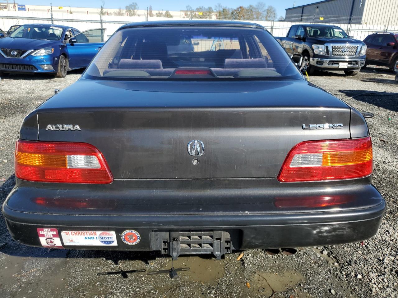 1991 Acura Legend VIN JH4KA7654MC015802 Copart auction photo, front end damage thumbnail 6