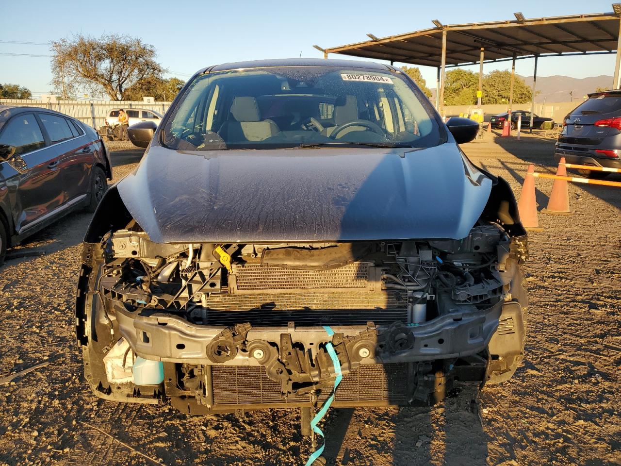 2019 Ford Escape VIN 1FMCU9GD7KUB43078 Copart auction photo, front end damage thumbnail 5