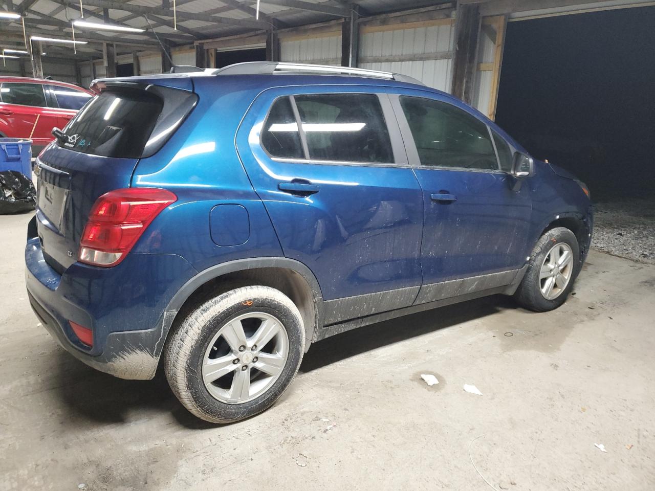 2020 Chevrolet Trax VIN 3GNCJLSB3LL113045 Copart auction photo, side / front end damage thumbnail 3